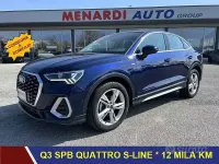 Usata Audi Q3 S-line plus 150 CV (110 kW) 2023 Blu/azzurro SUV