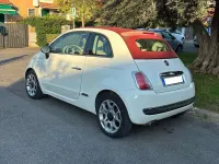 Usata Fiat 500C Lounge 69 CV (50 kW) 2015 Bianco Cabrio