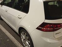 Usata VW Golf VII Highline 110 CV (80 kW) 2016 Bianco Berlina