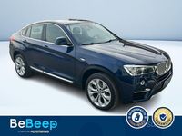 Usata BMW X4 xLine 190 CV (139 kW) 2016 Blu metallizzato SUV