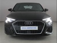 Usata Audi A3 Sportback S-Line 150 CV (110 kW) 2020 Nero Utilitaria