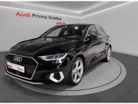 Usata Audi A3 Advanced 110 CV (80 kW) 2023 Nero perla Berlina