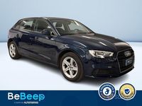 Usata Audi A3 Business 150 CV (110 kW) 2016 Blu metallizzato Berlina