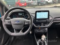 Usata Ford Fiesta ST-Line 86 CV (63 kW) 2018 Blu Utilitaria