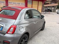 Usata Fiat 500C 85 CV (62 kW) 2014 Grigio Cabrio