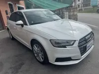 Usata Audi A3 Attraction 150 CV (110 kW) 2017 Bianco Berlina
