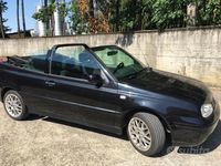 Usata VW Golf Cabriolet 110 CV (80 kW) 2000 Nero Cabrio