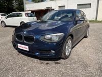 Usata BMW 116 Sport Line 116 CV (85 kW) 2015 Blu Utilitaria