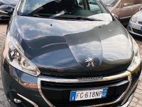 Usata Peugeot 208 Allure 82 CV (60 kW) 2017 Grigio Utilitaria