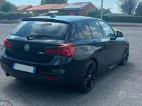 Usata BMW 118 Efficient Dynamics 136 CV (100 kW) 2018 Nero Utilitaria
