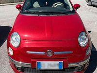 Usata Fiat 500C 100 CV (73 kW) 2010 Rosso Cabrio