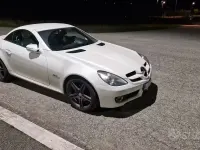 Usata Mercedes SLK200 2LOOK Edition 184 CV (135 kW) 2010 Bianco Cabrio