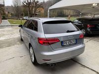 Usata Audi A3 Sport 150 CV (110 kW) 2016 Argento Berlina
