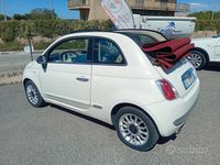 Usata Fiat 500C Lounge 69 CV (50 kW) 2012 Bianco Cabrio