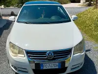Usata VW Eos 122 CV (89 kW) 2009 Bianco Cabrio