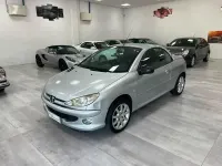 Usata Peugeot 206 CC 109 CV (80 kW) 2004 Argento Cabrio