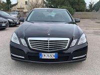 Usata Mercedes E200 Executive 163 CV (119 kW) 2012 Nero Berlina