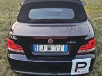 Usata BMW 118 Cabriolet Efficient Dynamics 143 CV (105 kW) 2011 Nero Cabrio