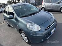 Usata Nissan Micra Tekna 80 CV (58 kW) 2012 Grigio Berlina