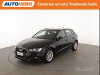 Usata Audi A3 Attraction 110 CV (80 kW) 2016 Nero Berlina
