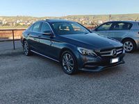 Usata Mercedes C220 Premium 170 CV (125 kW) 2015 Blu/azzurro Berlina