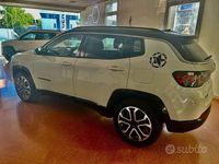Usata Jeep Compass Summit 190 CV (139 kW) 2021 Bianco tetto nero SUV