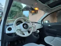 Usata Fiat 500 Lounge 69 CV (50 kW) 2014 Bianco Utilitaria