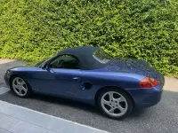 Usata Porsche Boxster 220 CV (161 kW) 2000 Blu/azzurro Cabrio