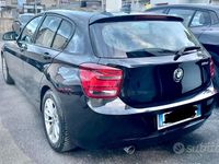 Usata BMW 118 Sport Line 143 CV (105 kW) 2013 Nero Utilitaria