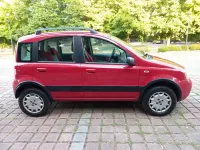 Usata Fiat Panda 4x4 60 CV (44 kW) 2005 Rosso Utilitaria