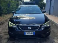 Usata Seat Leon ST Business 116 CV (85 kW) 2017 Nero Station wagon