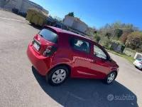 Usata Chevrolet Aveo 69 CV (50 kW) 2012 Rosso Berlina