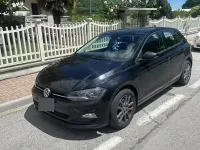 Usata VW Polo 95 CV (69 kW) 2019 Nero Utilitaria