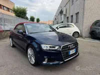 Usata Audi A3 Cabriolet Sport 116 CV (85 kW) 2017 Blu/azzurro Cabrio