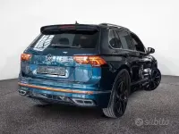 Usata VW Tiguan R-line 150 CV (110 kW) 2022 Blu SUV