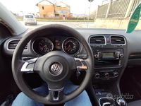 Usata VW Golf VI 102 CV (75 kW) 2009 Nero Utilitaria