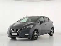 Usata Nissan Micra Tekna 90 CV (66 kW) 2018 Grigio Utilitaria