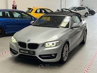 Usata BMW 220 190 CV (139 kW) 2015 Argento Cabrio