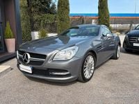 Usata Mercedes SLK200 184 CV (135 kW) 2012 Grigio Cabrio
