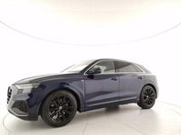 Usata Audi Q8 Sport 340 CV (250 kW) 2020 Blu navarra metallizzato SUV