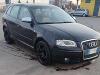 Usata Audi A3 Ambition 105 CV (77 kW) 2008 Nero Utilitaria