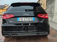 Usata Audi A3 110 CV (80 kW) 2015 Nero Berlina