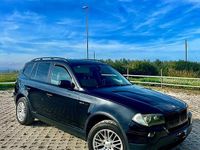 Usata BMW X3 150 CV (110 kW) 2007 Nero SUV