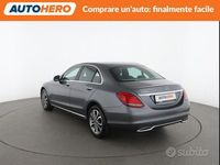 Usata Mercedes C220 170 CV (125 kW) 2018 Grigio Berlina