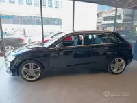 Usata Audi A3 Ambiente 140 CV (102 kW) 2013 Nero Berlina