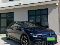 Usata VW Golf VII GTD 200 CV (147 kW) 2021 Blu/azzurro Utilitaria