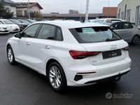 Usata Audi A3 Advanced 150 CV (110 kW) 2023 Bianco Berlina