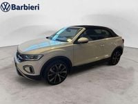 Usata VW T-Roc Cabriolet Style 110 CV (80 kW) 2022 Bianco Cabrio