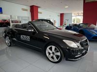 Usado Mercedes E250 204 CV (150 kW) 2012 Negro Descapotable
