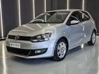 Usata VW Polo Highline 90 CV (66 kW) 2010 Grigio Utilitaria